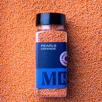 Mr Cake Sprinkles, Orange Pearls - 85 grams