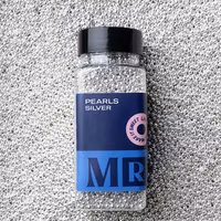 Mr Cake Sprinkles, Small Silver Pearls - 85 grams