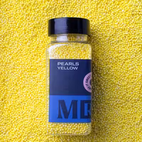 Mr Cake Sprinkles, Small Yellow Pearls - 85 grams