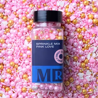 Mr Cake Sprinkle Mix, Pink Love - 85 grams