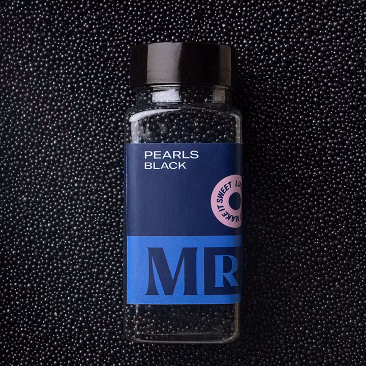 Mr Cake Sprinkles, Small Black Pearls - 85 grams