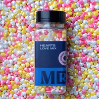 Mr Cake Sprinkles, Heart Love Mix - 85 grams