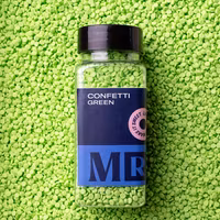 Mr Cake Sprinkles, Small Green Confetti - 85 grams