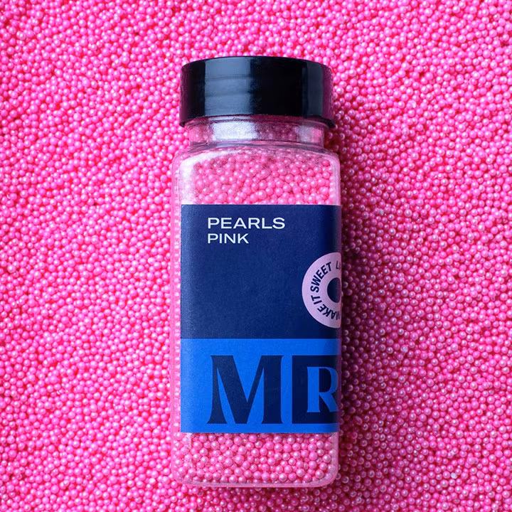 Mr Cake Sprinkles, Pink Pearl Caviar - 85 grams