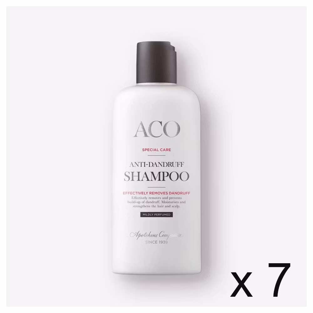 ACO Anti Dandruff Shampoo, 200 ml - 7 pcs