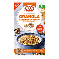 AXA Granola, Hazelnut & Cashew - 475 grams