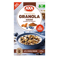 AXA Granola, Cocoa Almond & Blueberry - 475 grams