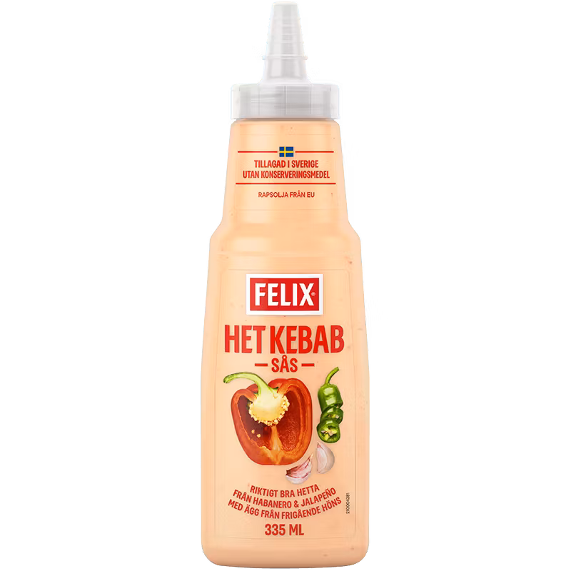 Sauce kebab piquante Felix - 335 ml