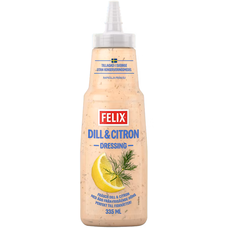 Sauce Felix à l'aneth et au citron - 335 ml