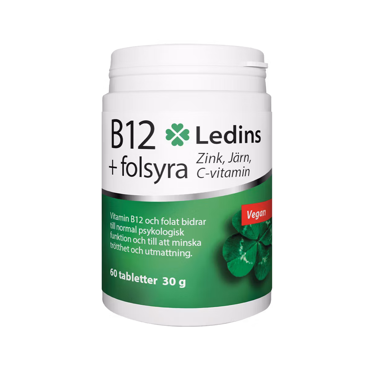 Ledins B12+Folic Acid - 60 tablets