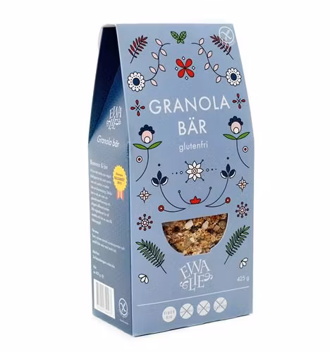 Ewalie Granola senza glutine ai frutti di bosco - 425 grammi