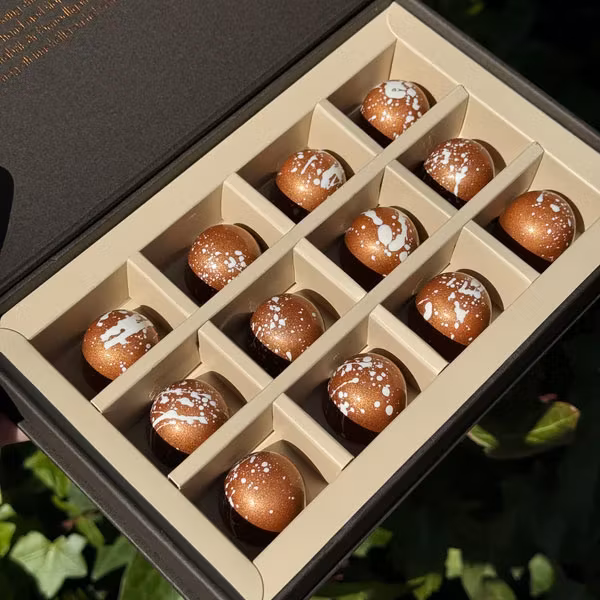 Bombones de chocolate Chocolatte "Favoriten" - 12 piezas