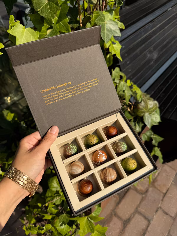 Selección de praliné de temporada Chocolatte - 9 piezas