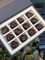 Chocolatte Triple Nut Dark Chocolate Pralines - 12 pcs