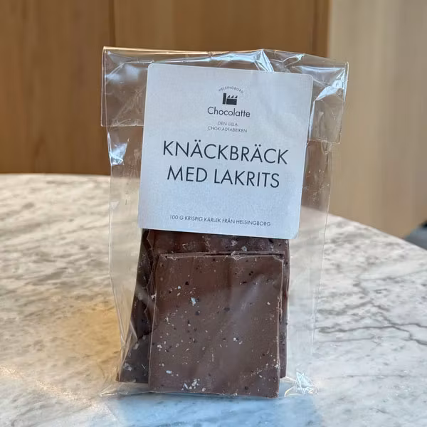 Chocolatte Brittle, Licorice - 100 grams