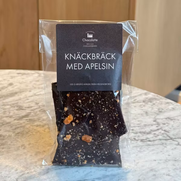 Chocolatte Brittle, Naranja - 100 gramos