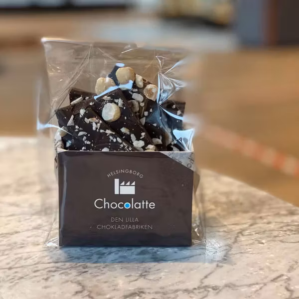 Chocolatte Dark Chocolate Brittle, Hazelnut - 150 grams
