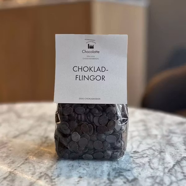 Chocolatte Dark Chocolate flakes - 250 grams