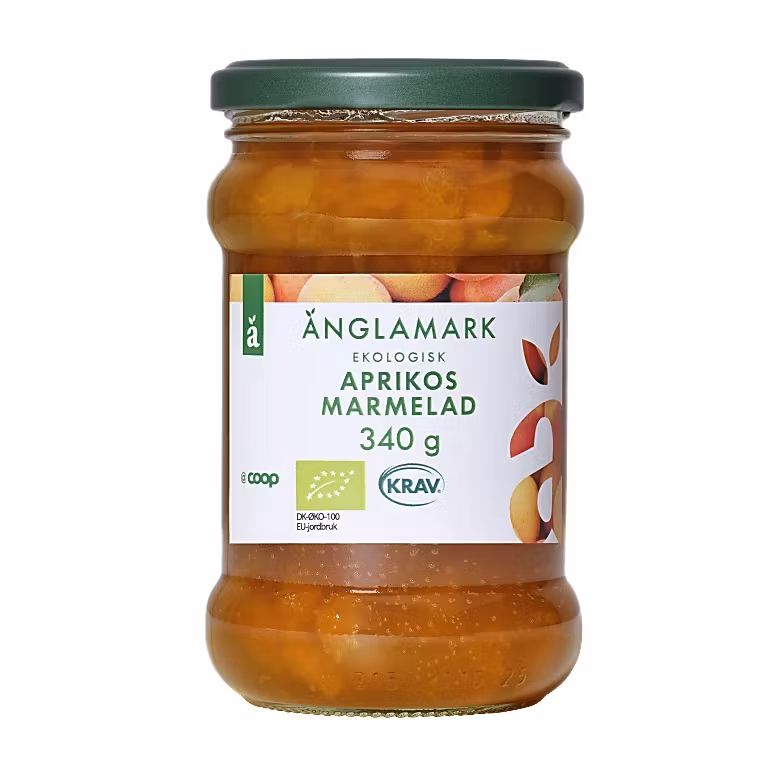 Änglamark Bio-Aprikosenmarmelade - 340 Gramm