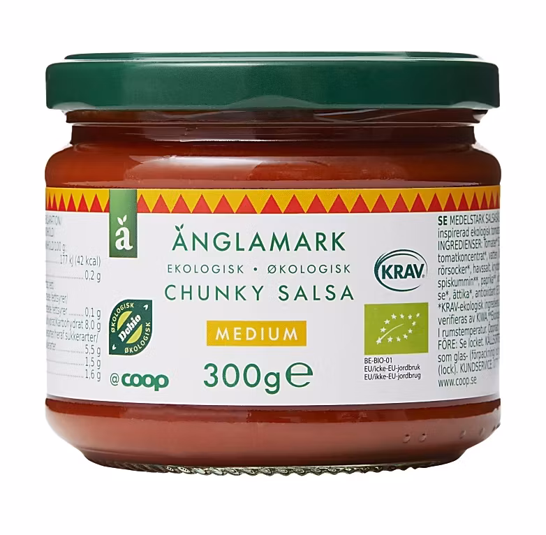 Änglamark Bio Chunky Salsa - 300 Gramm