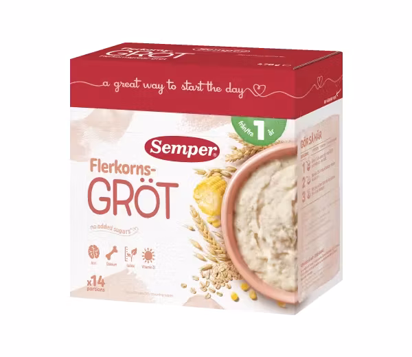 Semper Porridge Multicereali 12 Mesi - 480 grammi
