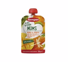 Semper Fruktmums Mango & Apricot 6 Months - 110 grams