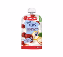 Semper Yogo, Apple, Banana & Raspberry 1 year - 120 grams