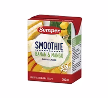 Semper Smoothie, Banana & Mango 1 Year - 200 ml