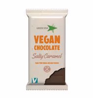 Green Star Vegan Light Chocolate, Salty Caramel - 100 grams