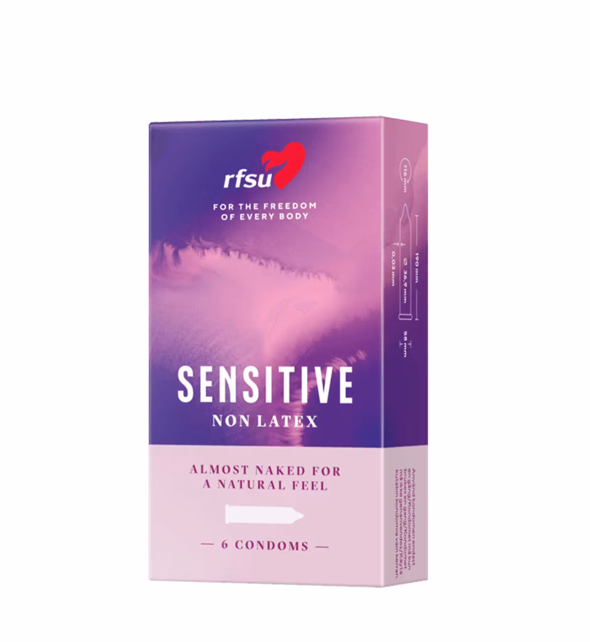 RFSU Sensitive - 6 pièces