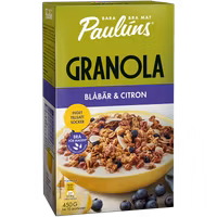 Paulúns Granola Blueberry and Lemon - 450 grams