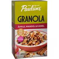 Paulúns Granola Apple, Almond & Cinnamon - 450 grams