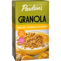 Paulúns Granola Orange, Mango & Passion - 450 grams