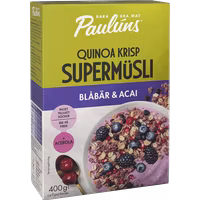 Paulúns Super Muesli Blueberry & Acai - 400 grams