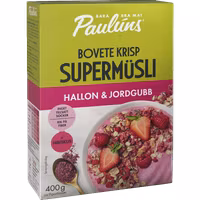 Paulúns Super Muesli Raspberry & Strawberry - 400 grams