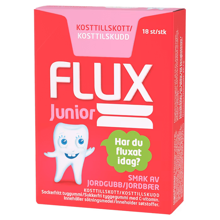 Flux Junior Chewing Gum - 18 pcs
