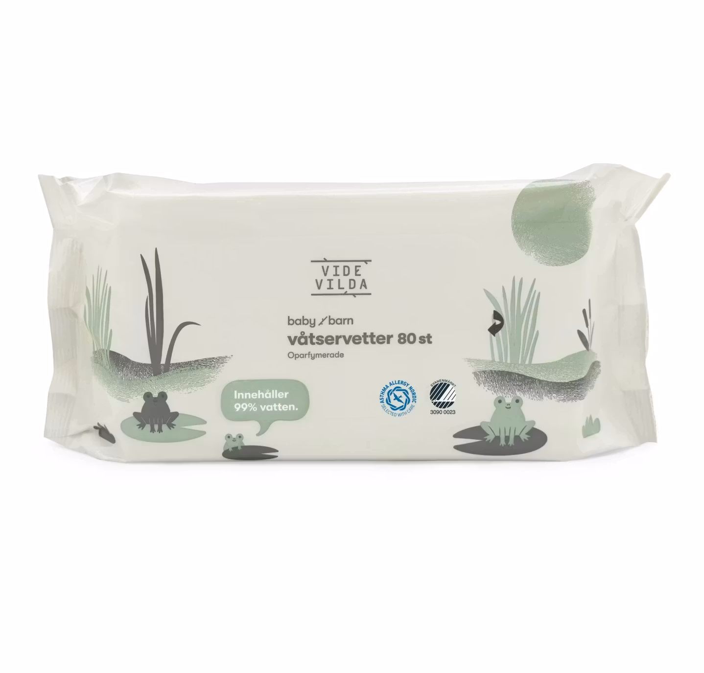 Chusteczki nawilżane Vide Vilda - 80 szt.