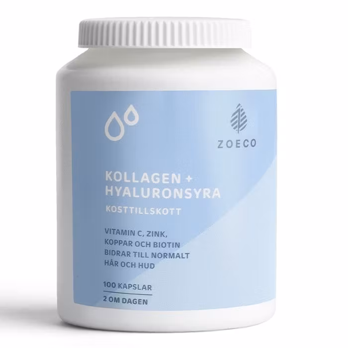 Zoeco Collagen + Hyaluronic Acid - 100 capsules