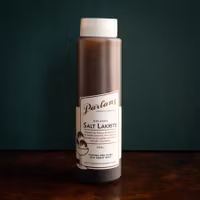Pärlans Konfektyr Caramel Sauce, Salty Liquorice Squeeze - 250 ml