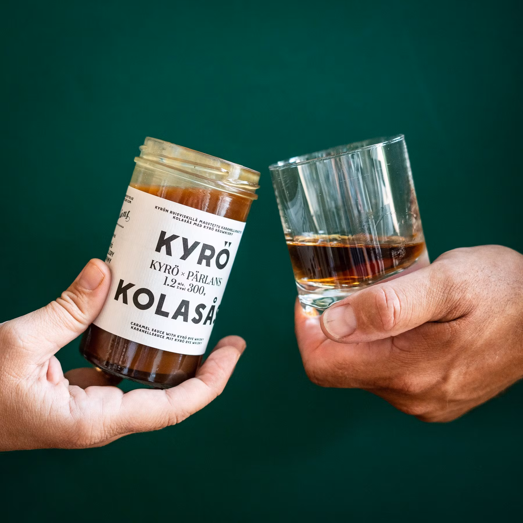 Salsa al caramello Pärlans Konfektyr, whisky KYRÖ x PÄRLANS - 300 grammi