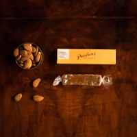 Pärlans Konfektyr Caramel Bar, Almond & Vanilla - 38 grams