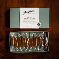 Pärlans Konfektyr Caramels, Salty Liquorice - 10 pieces