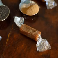 Pärlans Konfektyr Caramels, Salty Liquorice - 10 pieces