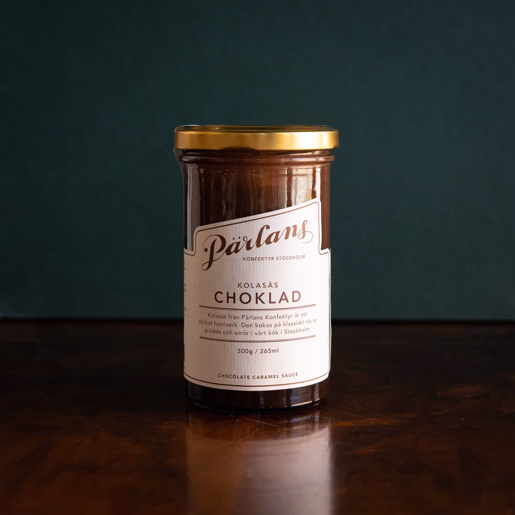 Pärlans Konfektyr Karamelsaus, Chocoladepot - 300 gram