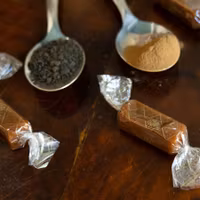 Pärlans Konfektyr Caramels, Salty Liquorice - 5 pcs