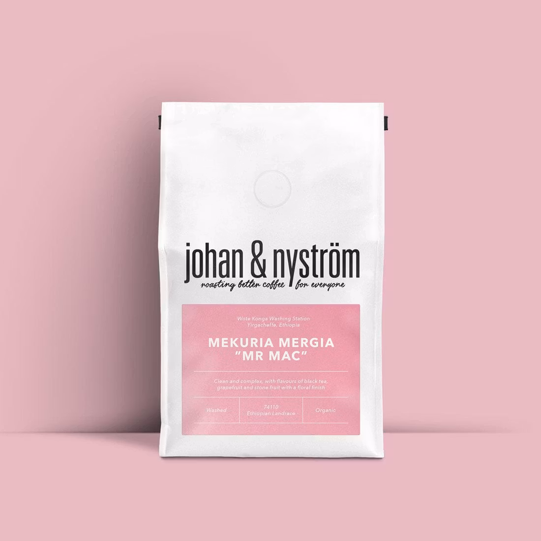 Johan & Nyström Mekuria Mergia "Mr Mac", Fagioli Interi - 250 grammi