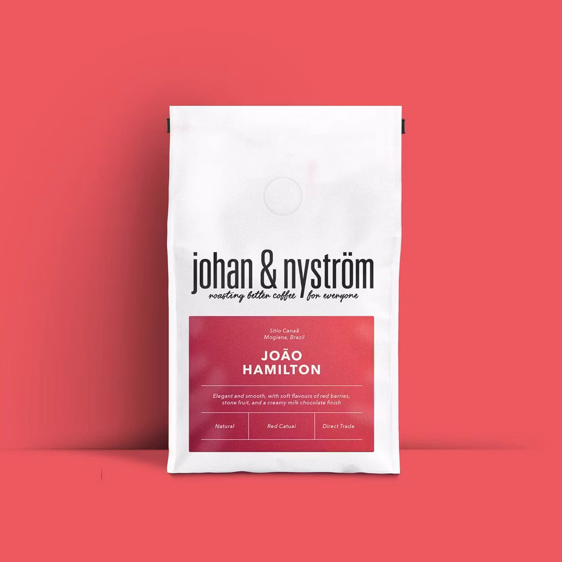 Johan & Nyström João Hamilton, Whole Beans - 250 grams