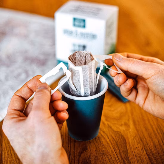 Johan & Nyström Kit d'égouttement pour une tasse, Fika - 8 pièces