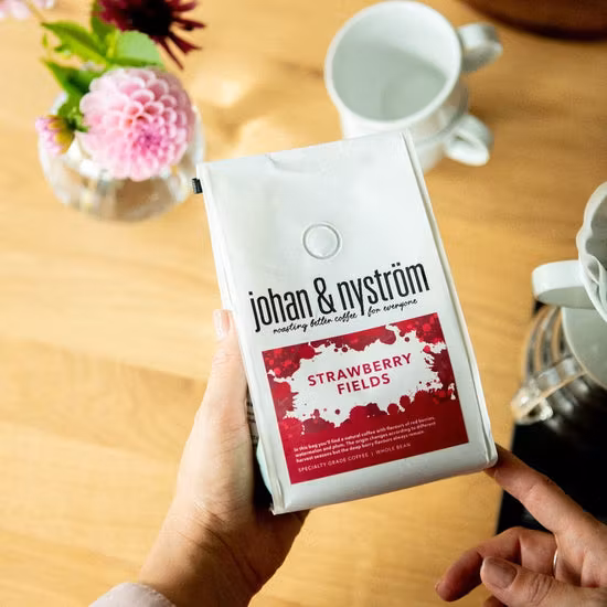 Johan & Nyström Strawberry Fields, Whole Beans - 250 grams