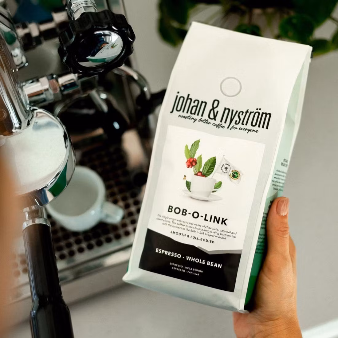 Johan & Nyström Bob-O-Link, Whole Beans - 500 grams